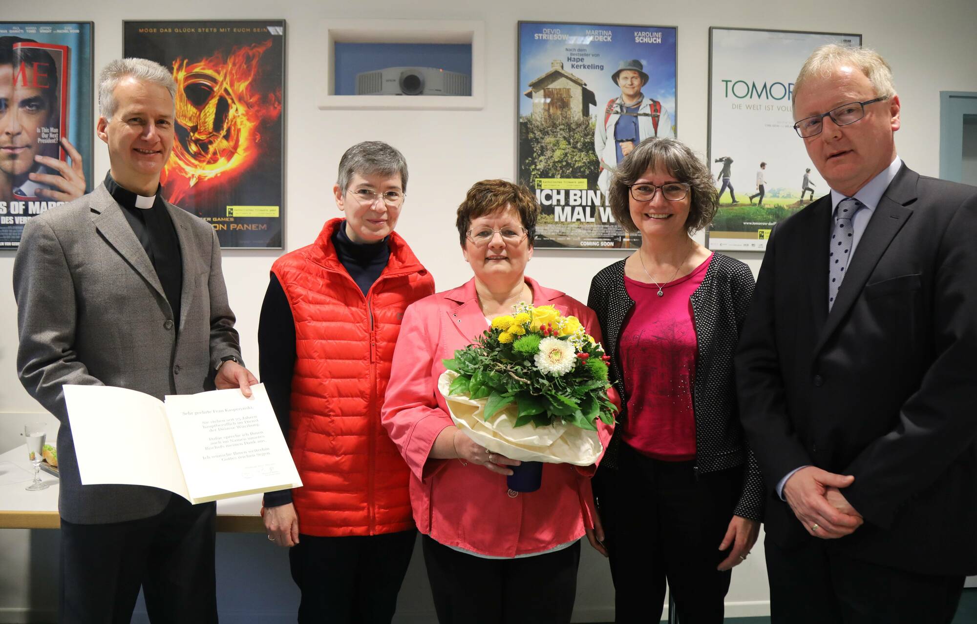 25. Dienstjubiläum Kasprzynski